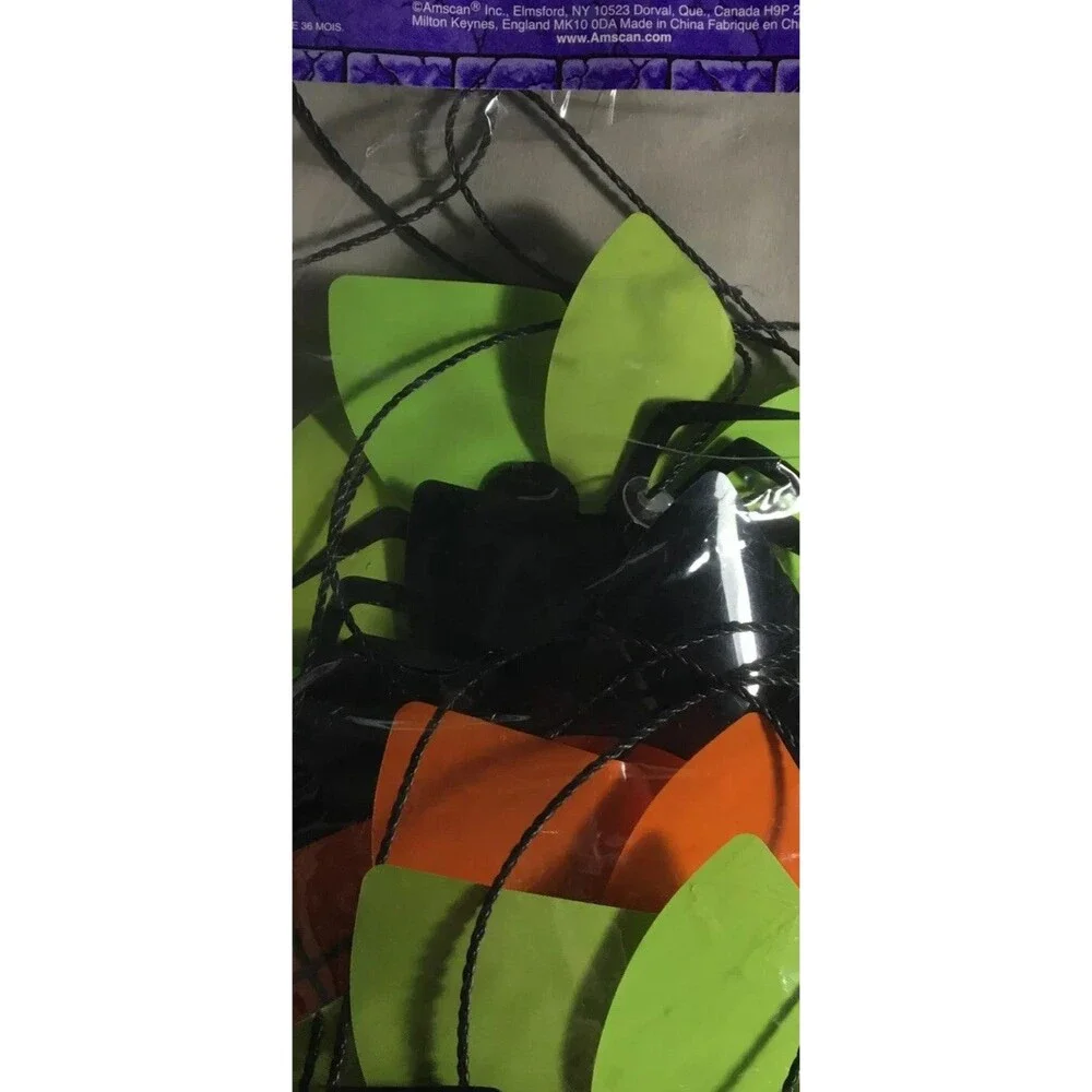 PINWHEEL GARLAND SPIDER One 12ft Garland Multicolored￼